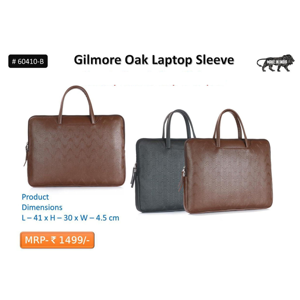 Gilmore oak shop laptop bag