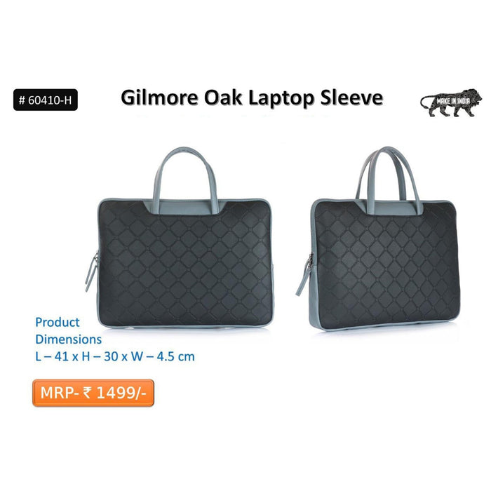 Gilmore Oak Laptop Sleeve - 60410-H - Mudramart Corporate Giftings