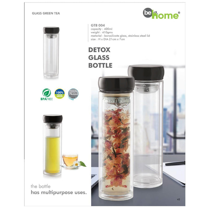 Glass Bottle GTB 004 - 400ml - Mudramart Corporate Giftings