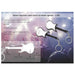 Guitar Key Chain With Torch & Bottle Opener - J29 - Mudramart Corporate Giftings