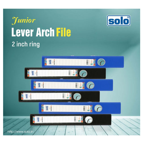 Junior Lever Arch File, 2 inch ring - LA501 (A4), Pack of 10 - Mudramart Corporate Giftings