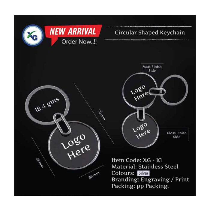 Key Chain - XG - K1 - Mudramart Corporate Giftings
