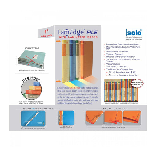 LamEdge File (KF102) pack of 10 pcs - Mudramart Corporate Giftings