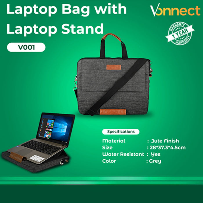 Laptop Bag with Laptop Stand - V001 - Mudramart Corporate Giftings