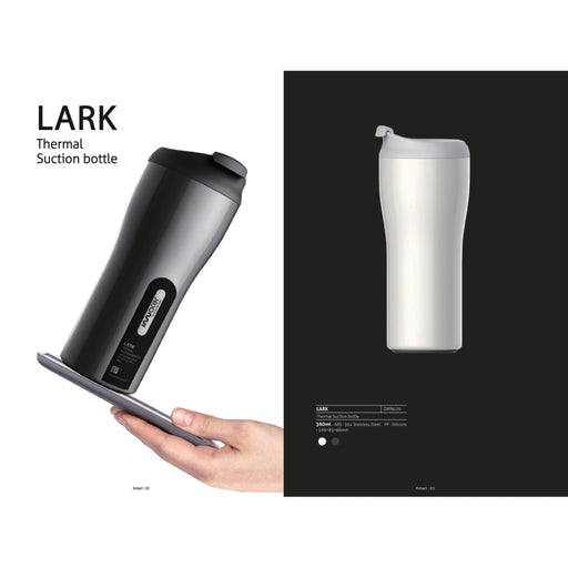 LARK THERMAL SUCTION BOTTLE - DRIN070 - Mudramart Corporate Giftings