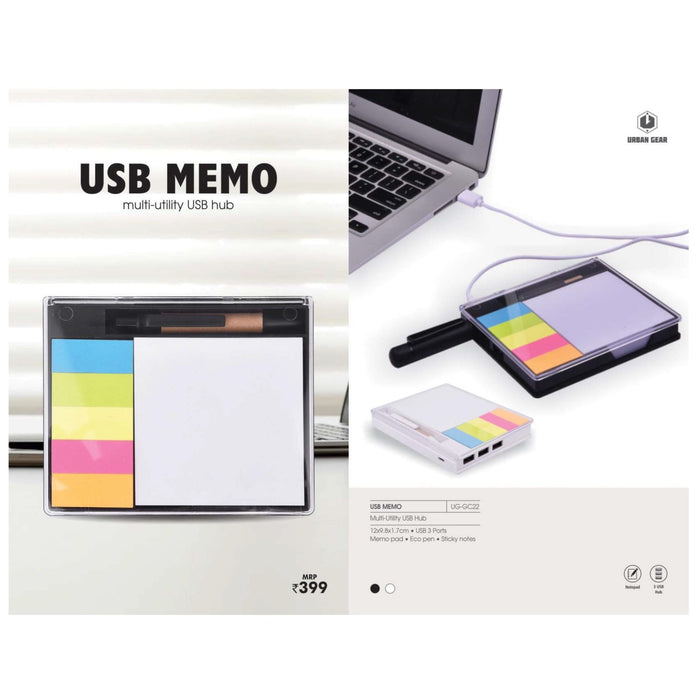 Multi-Utility USB Hub - UG-GC22 - Mudramart Corporate Giftings