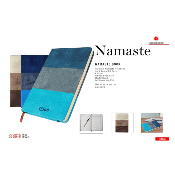 Namaste Note Books - Mudramart Corporate Giftings