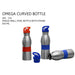 Omega Curved Bottle with Straw - 600ml - GM-156 - Mudramart Corporate Giftings