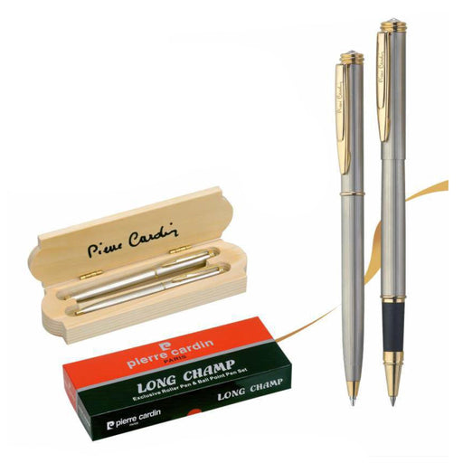 Pierre Cardin Long Champ Set of Roller Pen & Black ball Pen - Mudramart Corporate Giftings