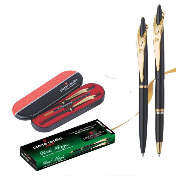 Pierre Cardin Real Magic Set of Roller pen & Ball Pen - Mudramart Corporate Giftings