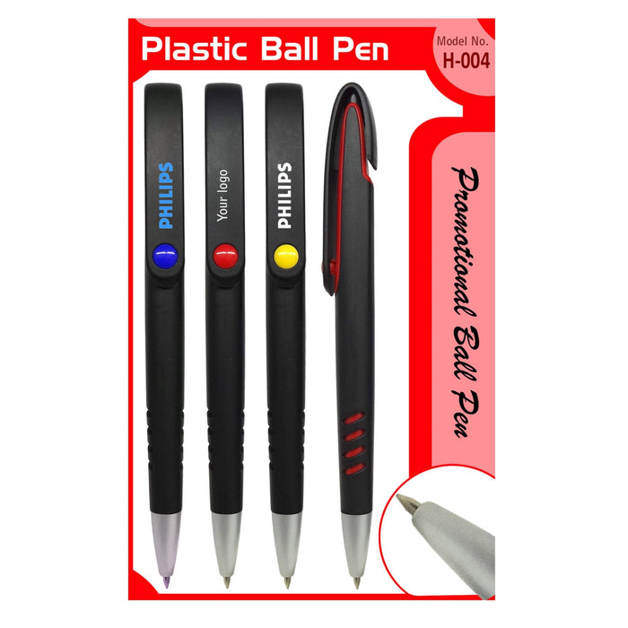 Plastic Ball Pen H-004 - Mudramart Corporate Giftings