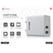Portronics 2.4A Charger with Dual USB Ports - POR 648/649 - Mudramart Corporate Giftings