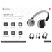 Portronics Bluetooth Headphone with Mic. & AUX Port - POR 317/1073/1074 - Mudramart Corporate Giftings