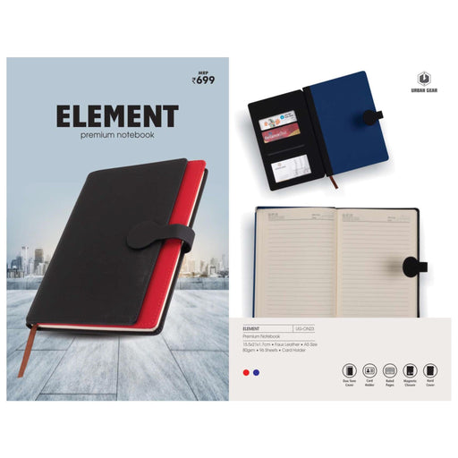 Premium Notebook - UG-ON23 - Mudramart Corporate Giftings