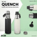 Quench Double Wall Stainless Steel Bottle - 550 ml - TGZ-459 - Mudramart Corporate Giftings