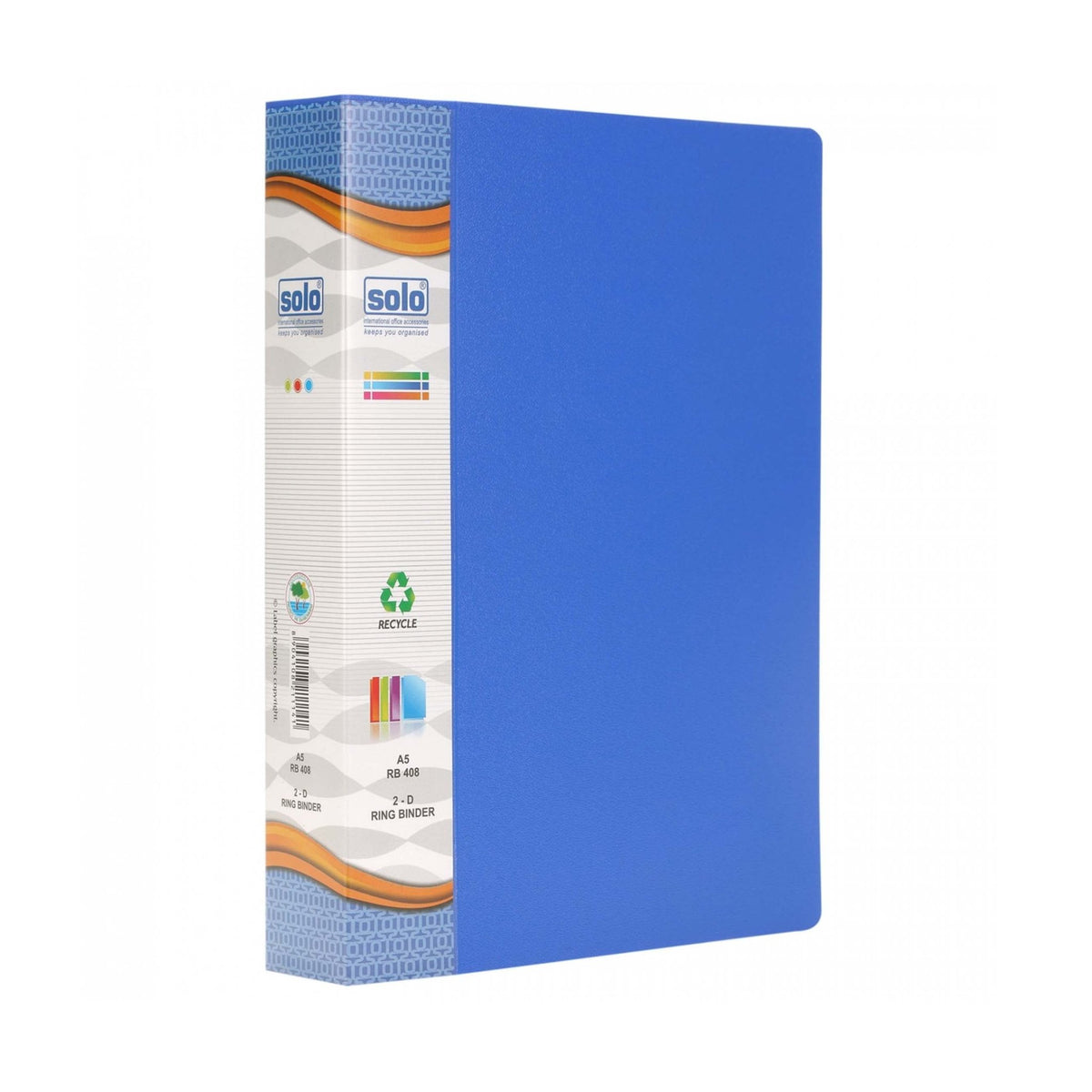 Solo Ring Binder 2-D Ring A4 with Front View Pocket Set of 2 – StatMo.in –  the largest online Stationery Store