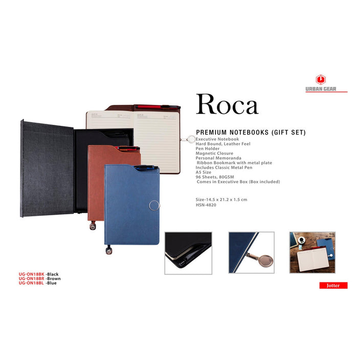 Roca Note Books - Mudramart Corporate Giftings