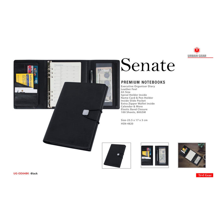Senate Premium Note Books - Mudramart Corporate Giftings