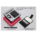 Set of 3: barrel PU Keychain, 3 in 1 Wallet - Q 19 & Metal Look Pen - Mudramart Corporate Giftings