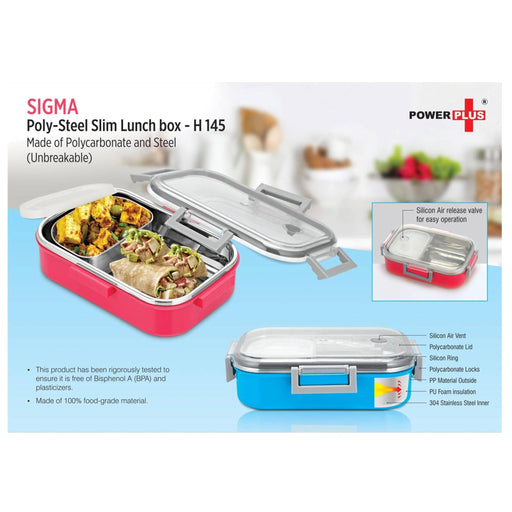  Slim Lunch Border Meta Silver 4512951111378: Home & Kitchen