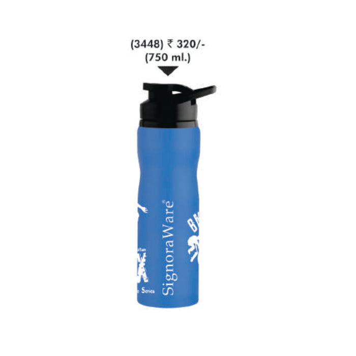 Signora Ware Action Steel Water Bottle - 3448 - Mudramart Corporate Giftings