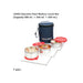 Signora Ware Executive Steel Medium Lunch Box - 3505 - Mudramart Corporate Giftings