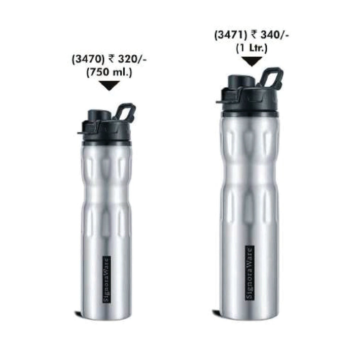 Signora Ware Invent Steel Water Bottle - Mudramart Corporate Giftings