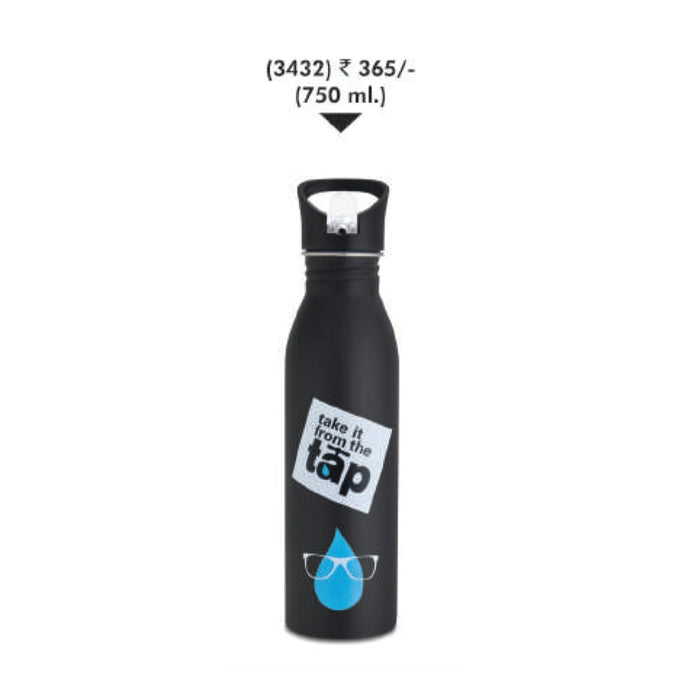 Signora Ware Ozel Sipper Steel Water Bottle - 3431 - Mudramart Corporate Giftings