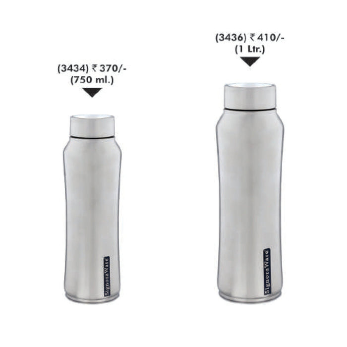 Signora Ware Rexo Steel Water Bottle - 3434/3436 - Mudramart Corporate Giftings