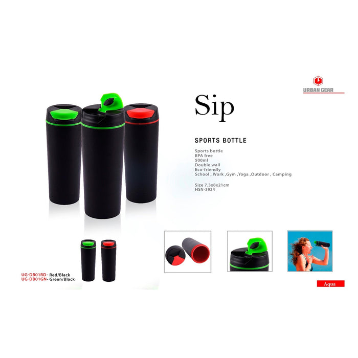 Sip Sports Bottle - 500ml - Mudramart Corporate Giftings