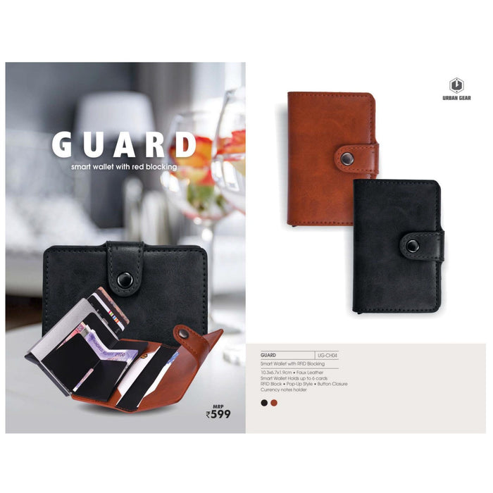 Smart Wallet with RFID Card Holder - UG-CH04 - Mudramart Corporate Giftings