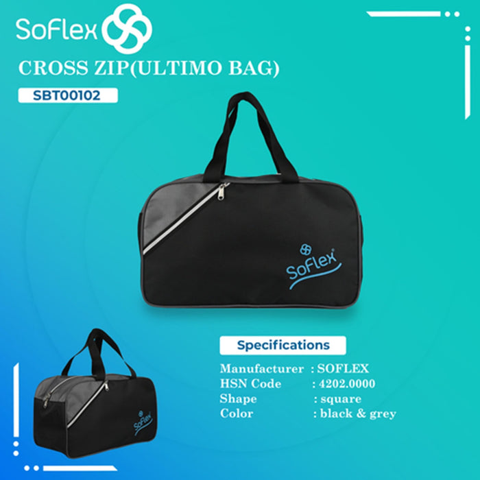 Soflex Cross Zip (ULTIMO BAG) - Mudramart Corporate Giftings