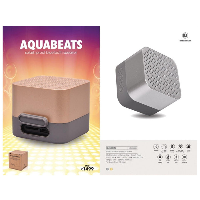 Splash Proof Bluetooth Speaker - UG-GS08 - Mudramart Corporate Giftings