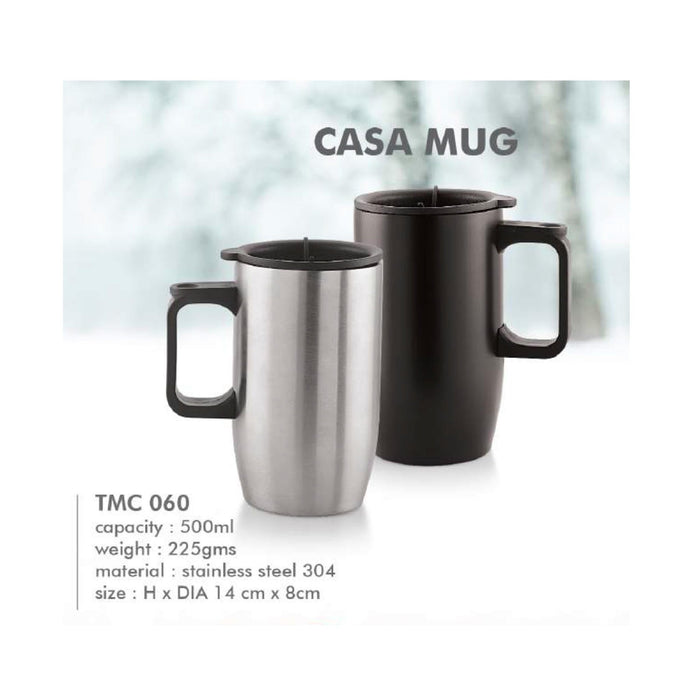 Stainless Steel Mug TMC 060 - 500ml - Mudramart Corporate Giftings