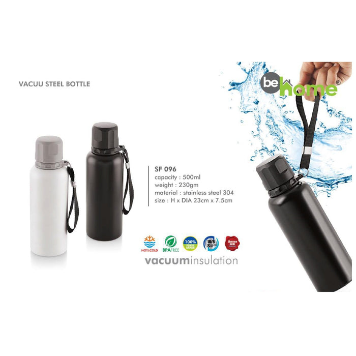 Stainless Steel Vacuum Bottle - SF 096 - 500ml - Mudramart Corporate Giftings