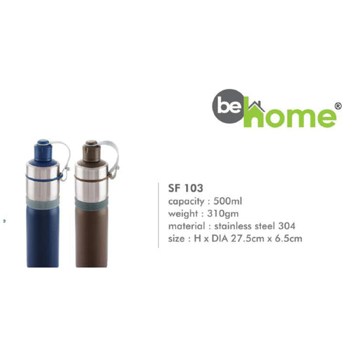 Stainless Steel Vacuum Bottle - SF 103 - 500ml - Mudramart Corporate Giftings