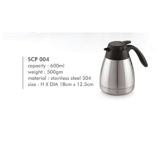 Stainless Steel Vacuum Flask - SCP 004 - 600ml - Mudramart Corporate Giftings