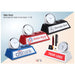 Table Clock with Double Pen Holder and Card Holder - A 128 - Mudramart Corporate Giftings