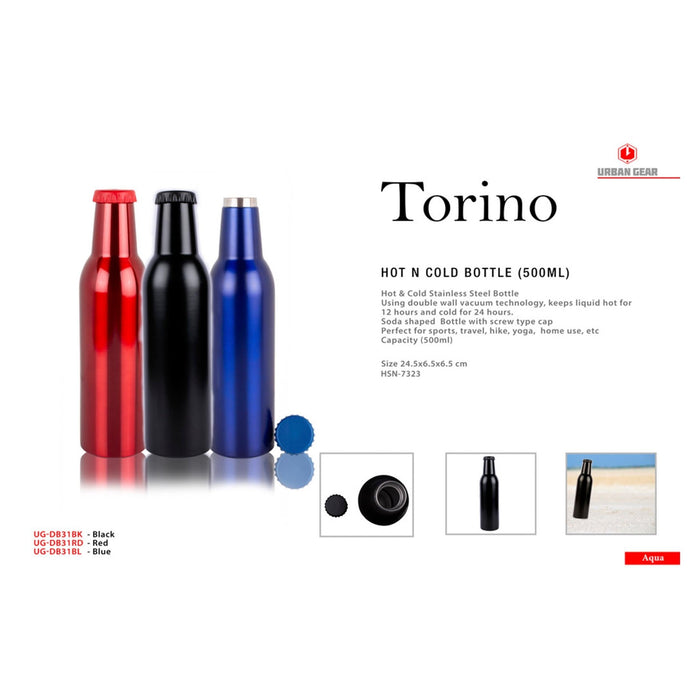 Torino Hot N Cold Bottle (500ml) - Mudramart Corporate Giftings