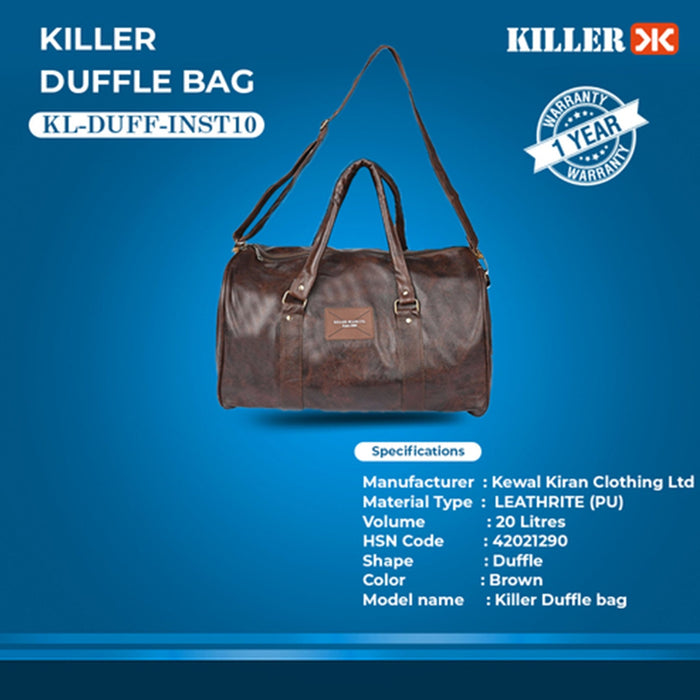 Traveling Killer Duffle Bag - Mudramart Corporate Giftings