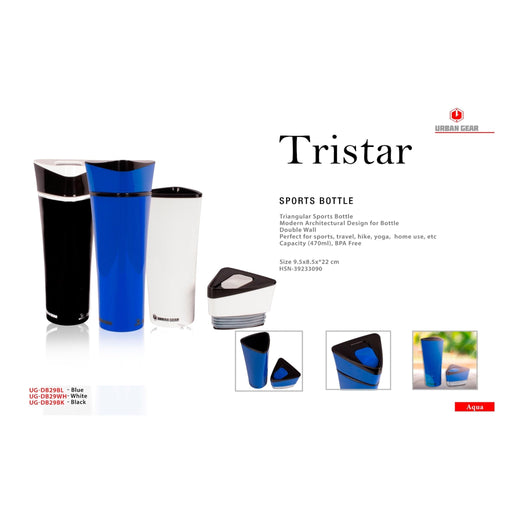 Tristar Sports Bottle (470ml) - Mudramart Corporate Giftings