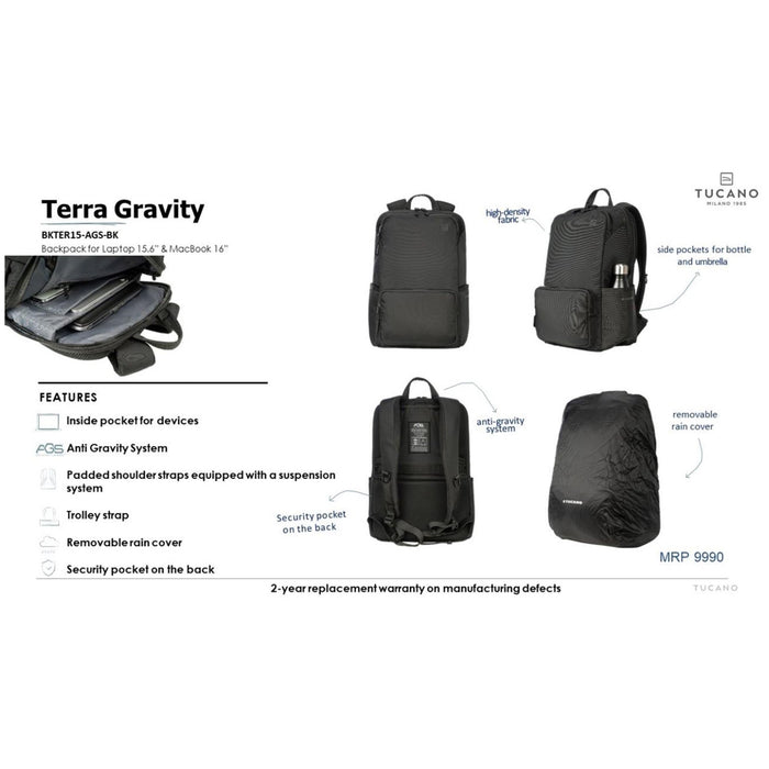 Tucano Terra Gravity Laptop Bag - Mudramart Corporate Giftings