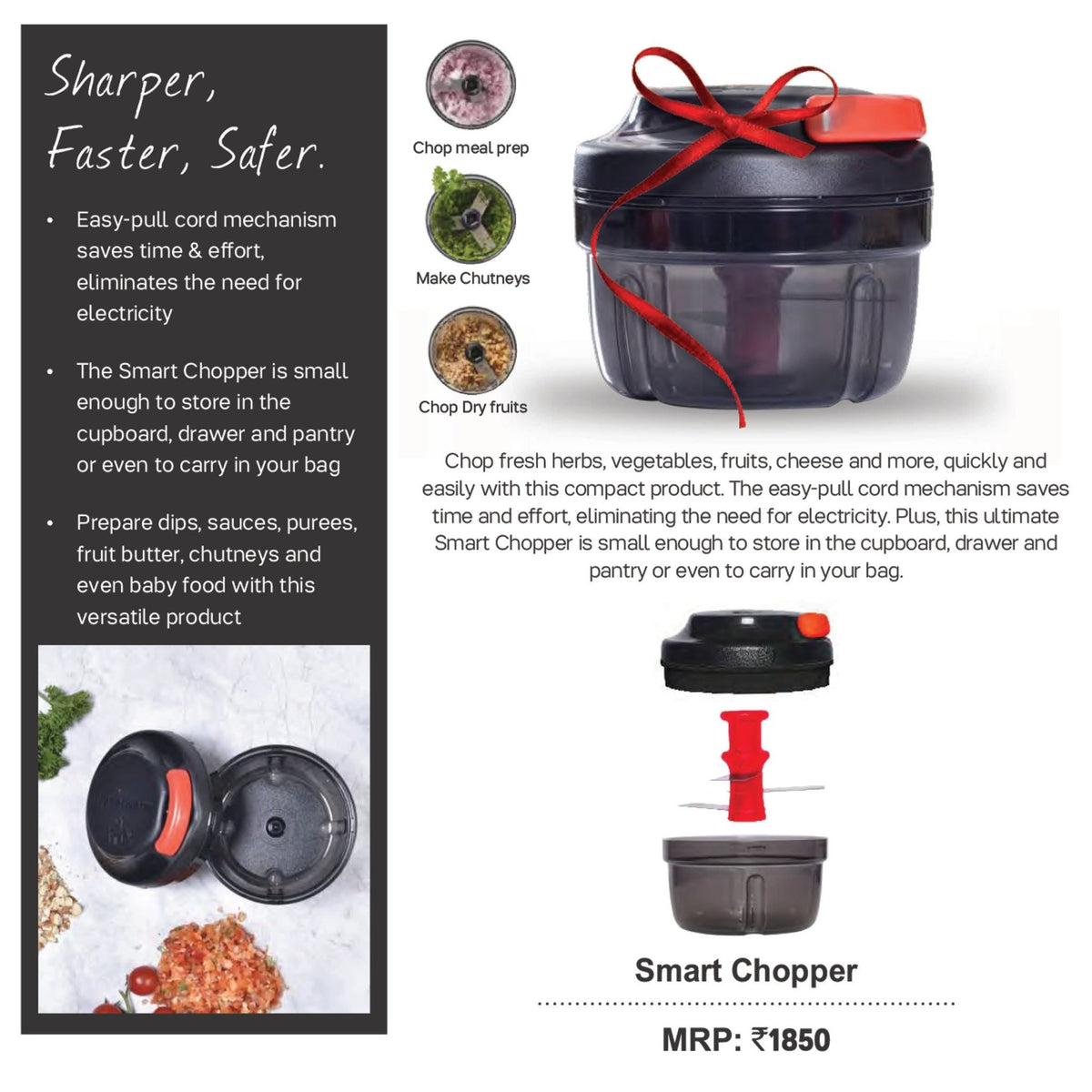 Tupperware Smart Chopper — Mudramart Corporate Giftings