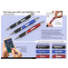 Twist Logo Pen With Logo Highlight And Stylus - L110 - Mudramart Corporate Giftings