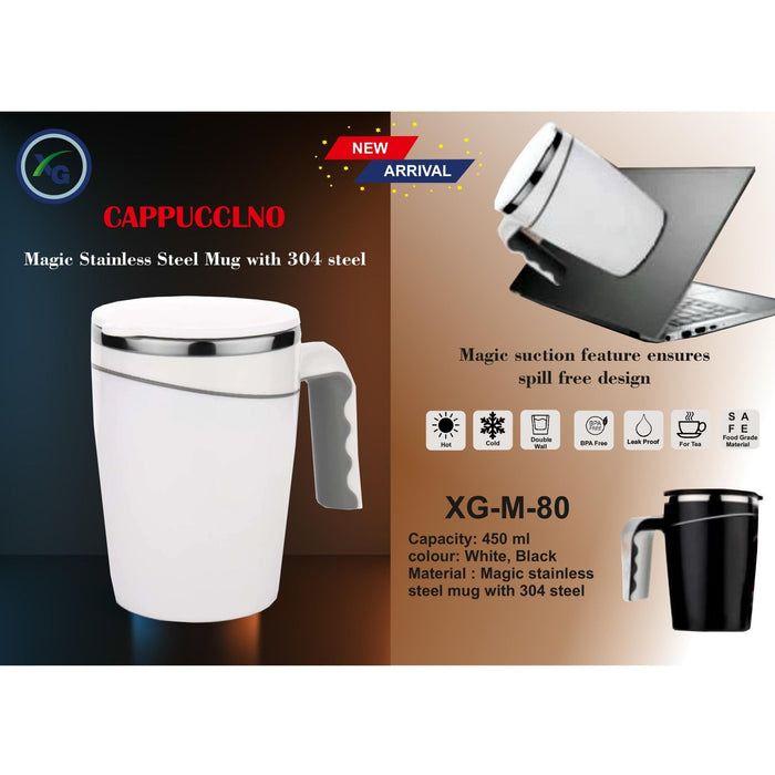 VACUUM HOT & COLD SPILL FREE SUCTION - XG - M80 - Mudramart Corporate Giftings