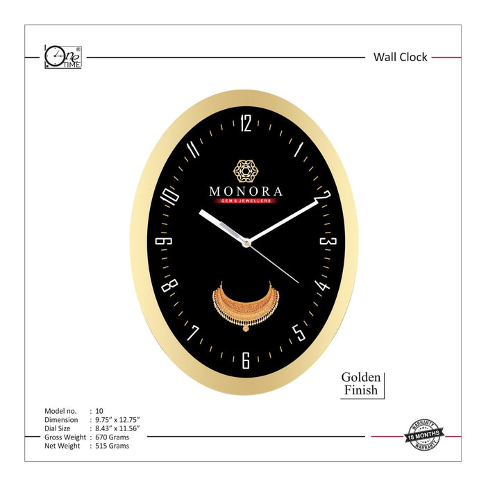 Wall Clock Pattern 10 - Mudramart Corporate Giftings