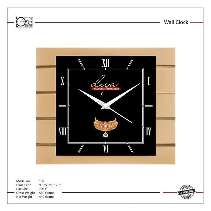 Wall Clock Pattern 102 - Mudramart Corporate Giftings
