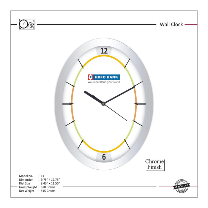 Wall Clock Pattern 11 - Mudramart Corporate Giftings