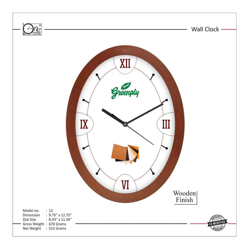 Wall Clock Pattern 12 - Mudramart Corporate Giftings