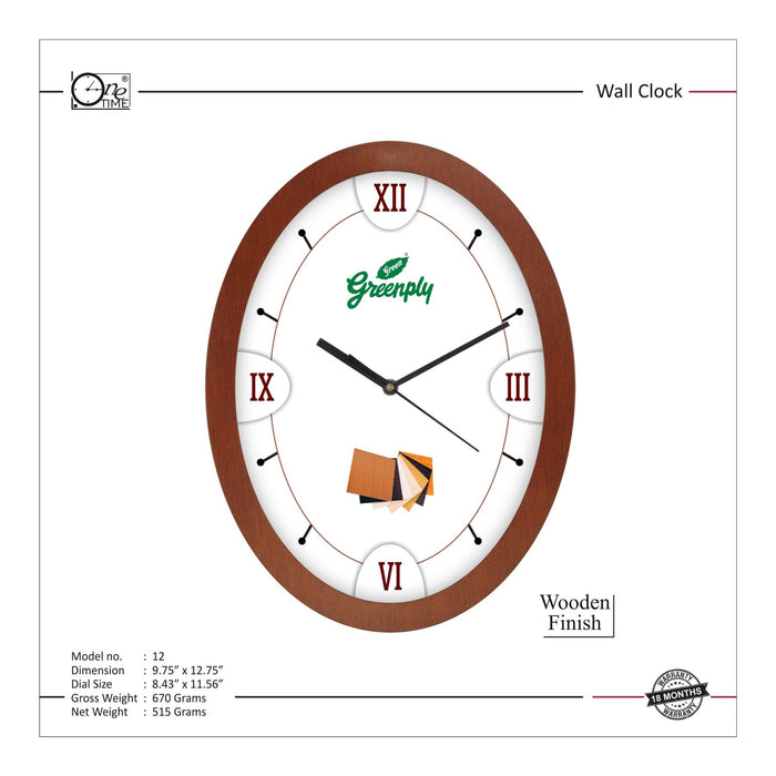 Wall Clock Pattern 12 — Mudramart Corporate Giftings